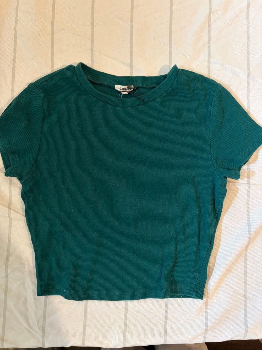 Garage Short-Sleeve Ribbed Baby Tee
